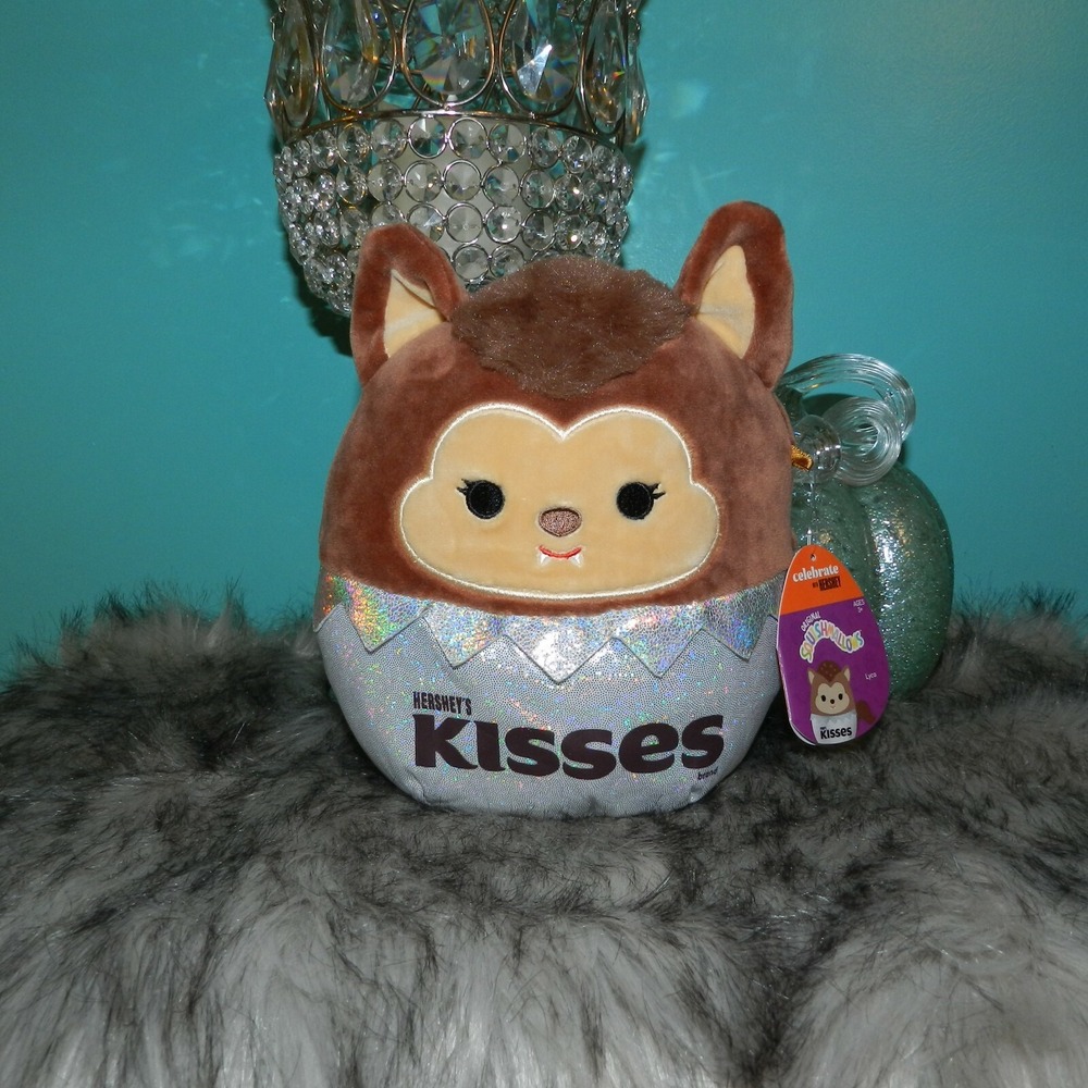 NWT Hershey Squishmallow 7" Lyca the Hershey Kisses Werewolf 2021